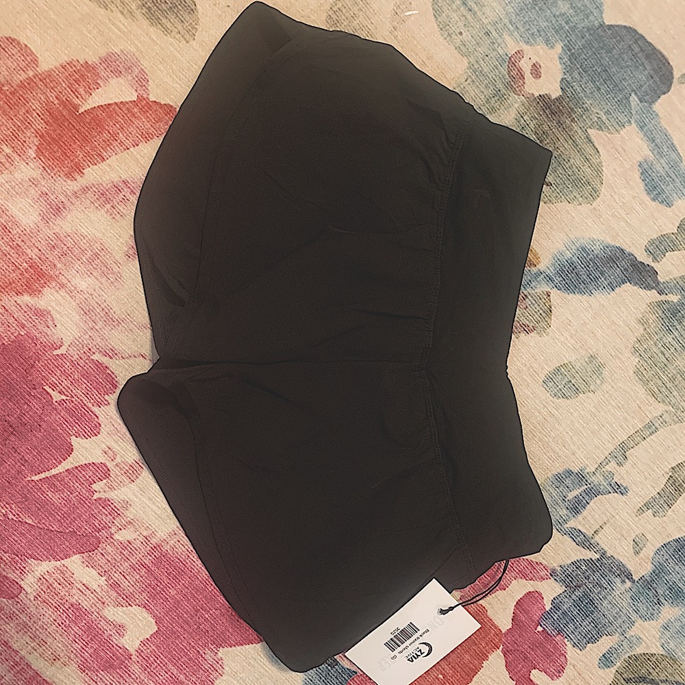 Zyia Black Trainer Shorts Size S Brand New